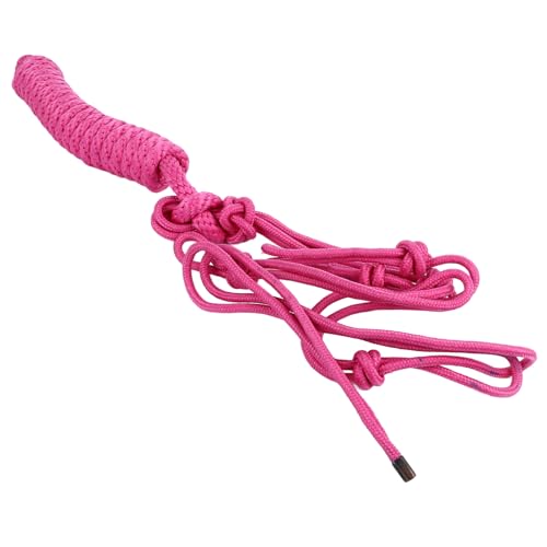 Pferdehalfter, Multi-Knoten-Polyester, Professionelles, Sicheres, Verstellbares Seilhalfter für den Alltag (Rosa) von Fockety