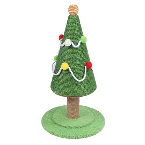 Weihnachts-Katzenkratzbäume, Robuster Weihnachts-Katzenkratzer-Weihnachtsbaum mit Stabiler Struktur, Schützt Möbel, Katzenkratzbaum-Turm, Katzenspielzeug für (Mittel: 30 x 47 cm Weihnachts-Katzenkratzbäume, Robuster Weihnachts-Katzenkratzer-Weihnachtsbaum mit Stabiler Struktur, Schützt Möbel, Katzenkratzbaum-Turm, Katzenspielzeug für (Mittel: 30 x 47 cm von Fockety