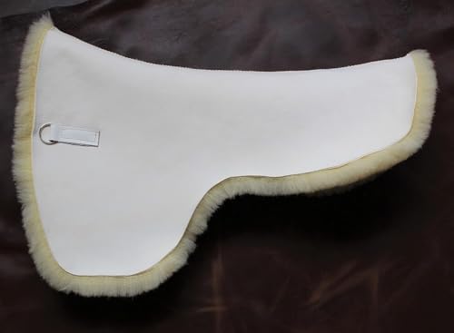 Förster-Fellnest Lammfell-Sattel-Unterlage, Deckenunterlage für Satteldecke, Schabracke, Dressur, tief gezogene Schulter, große L Kissen, Polster Förster-Fellnest Lammfell-Sattel-Unterlage, Deckenunterlage für Satteldecke, Schabracke, Dressur, tief gezogene Schulter, große L Kissen, Polster von Förster-Fellnest