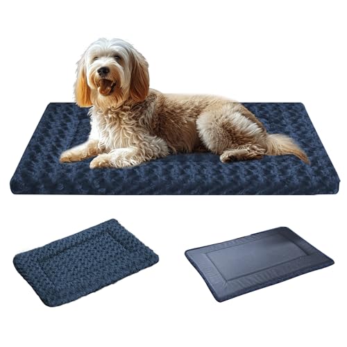 Hundebett-Matte – Hundebox-Pad – wendbare Hundematte für Komfort von Haustieren – weiche Bettkisten-Pads mit doppelseitigem Design für alle Jahreszeiten – langlebige, maschinenwaschbare Hundematte für von Fogkiss
