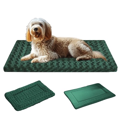 Hundebett-Matte – Hundebox-Pad – wendbare Hundematte für Komfort von Haustieren – weiche Bettkisten-Pads mit doppelseitigem Design für alle Jahreszeiten – langlebige, maschinenwaschbare Hundematte für Hundebett-Matte – Hundebox-Pad – wendbare Hundematte für Komfort von Haustieren – weiche Bettkisten-Pads mit doppelseitigem Design für alle Jahreszeiten – langlebige, maschinenwaschbare Hundematte für von Fogkiss