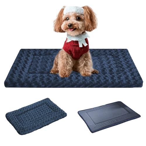 Hundebett-Matte – Hundebox-Pad – wendbare Hundematte für Komfort von Haustieren – weiche Bettkisten-Pads mit doppelseitigem Design für alle Jahreszeiten – langlebige, maschinenwaschbare Hundematte für Hundebett-Matte – Hundebox-Pad – wendbare Hundematte für Komfort von Haustieren – weiche Bettkisten-Pads mit doppelseitigem Design für alle Jahreszeiten – langlebige, maschinenwaschbare Hundematte für von Fogkiss