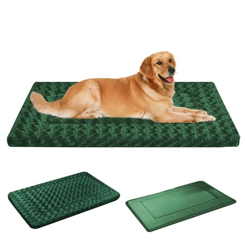 Hundebett-Matte – Hundebox-Pad – wendbare Hundematte für Komfort von Haustieren – weiche Bettkisten-Pads mit doppelseitigem Design für alle Jahreszeiten – langlebige, maschinenwaschbare Hundematte für Hundebett-Matte – Hundebox-Pad – wendbare Hundematte für Komfort von Haustieren – weiche Bettkisten-Pads mit doppelseitigem Design für alle Jahreszeiten – langlebige, maschinenwaschbare Hundematte für von Fogkiss