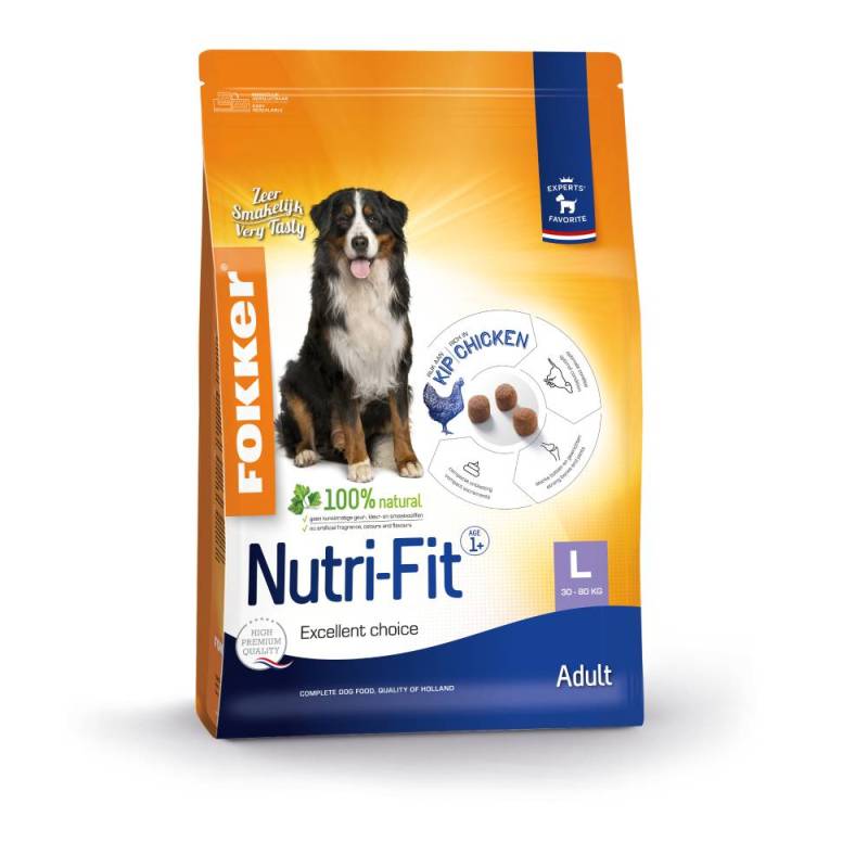 Fokker Adult Large Nutri-Fit Hundefutter - 13 kg von Fokker