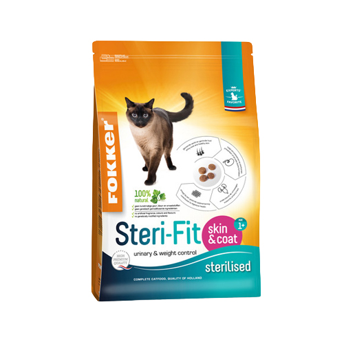 Fokker Cat Steri-Fit Skin & Coat - 10 kg Fokker Cat Steri-Fit Skin & Coat - 10 kg von Fokker