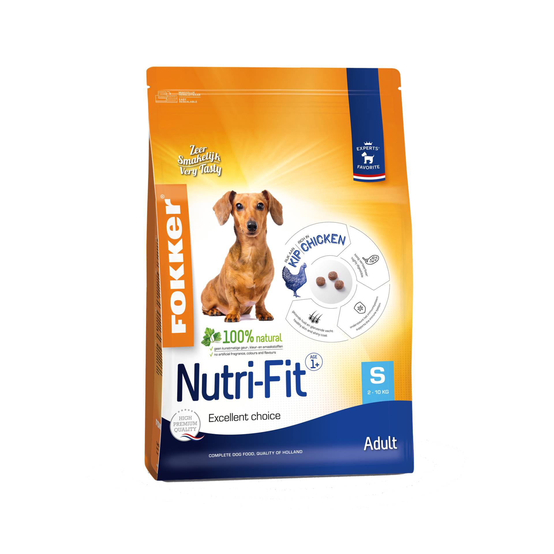 Fokker Dog Nutri-Fit S - 2,5 kg Fokker Dog Nutri-Fit S - 2,5 kg von Fokker