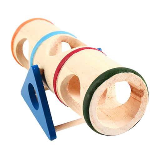Folpus , Hamsterspielzeug, Versteck, bunter Fitness-Tunnel, Spielzeugkäfighaus für Rennmaus, Kleintiere, Hamster, Maus, Igel von Folpus