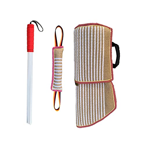 Folpus 3X Hundebiss Trainingsset Heimtierbedarf Professionelle Trainingsausrüstung Hundetrainingsstange für Alle, Die Kleine, Mittelgroße Und Große Hu, Rot Folpus 3X Hundebiss Trainingsset Heimtierbedarf Professionelle Trainingsausrüstung Hundetrainingsstange für Alle, Die Kleine, Mittelgroße Und Große Hu, Rot von Folpus