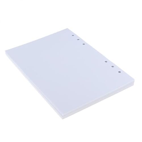 Folpus 4X 80 Blatt Nachfüllbare Leere Papiereinlagen für Notizbücher A5 Größe 6 Folpus 4X 80 Blatt Nachfüllbare Leere Papiereinlagen für Notizbücher A5 Größe 6 von Folpus