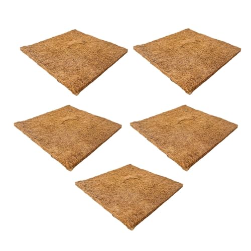 Folpus 5 Stück Ei-Legematte, Hühnernest-Matte, Legematte, Hühnerstall-Nest-Einlagen, 30x30x1.2cm Folpus 5 Stück Ei-Legematte, Hühnernest-Matte, Legematte, Hühnerstall-Nest-Einlagen, 30x30x1.2cm von Folpus