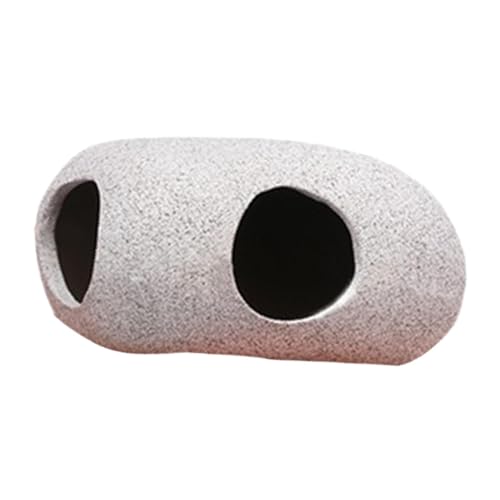 Folpus Aquarium Hideaway Rock Tank Ornament Rest Simulation Haus Höhle Versteck Höhle für Fisch Tank Tisch Dekoration, 9.5 cm x 7 cm x 5.2 cm Folpus Aquarium Hideaway Rock Tank Ornament Rest Simulation Haus Höhle Versteck Höhle für Fisch Tank Tisch Dekoration, 9.5 cm x 7 cm x 5.2 cm von Folpus