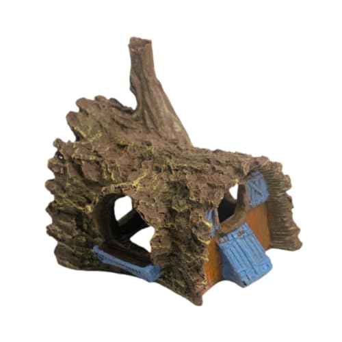 Folpus Aquarium-Versteck, Aquarium-Dekoration, künstliche Fischhöhle, Höhle für kleine Eidechsen, Chamäleon, Fische, Betta Folpus Aquarium-Versteck, Aquarium-Dekoration, künstliche Fischhöhle, Höhle für kleine Eidechsen, Chamäleon, Fische, Betta von Folpus