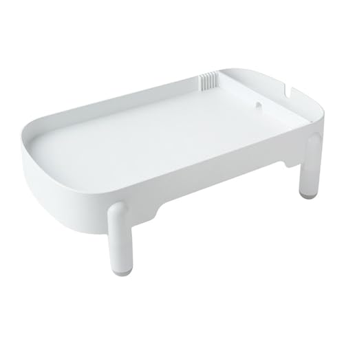 Folpus Cat Feeder Ständer verstellbar bequem einfacher Baugruppe Praktischer erhöhter Halter für automatische Feeder für Wasserspender, Weiß Folpus Cat Feeder Ständer verstellbar bequem einfacher Baugruppe Praktischer erhöhter Halter für automatische Feeder für Wasserspender, Weiß von Folpus