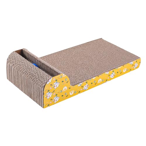 Folpus Cat Scratch Pad Scratcher Karton Grinding Claw Bett Kratzmatte für Wohnzimmer von Folpus