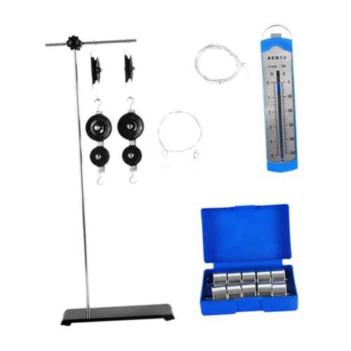 Folpus Flaschenzug-Set für Physik-Experimente Flaschenzug- und Halterungsset Robustes Mehrzweck-Flaschenzugsystem Physik-Experiment Wissenschaftliches Folpus Flaschenzug-Set für Physik-Experimente Flaschenzug- und Halterungsset Robustes Mehrzweck-Flaschenzugsystem Physik-Experiment Wissenschaftliches von Folpus
