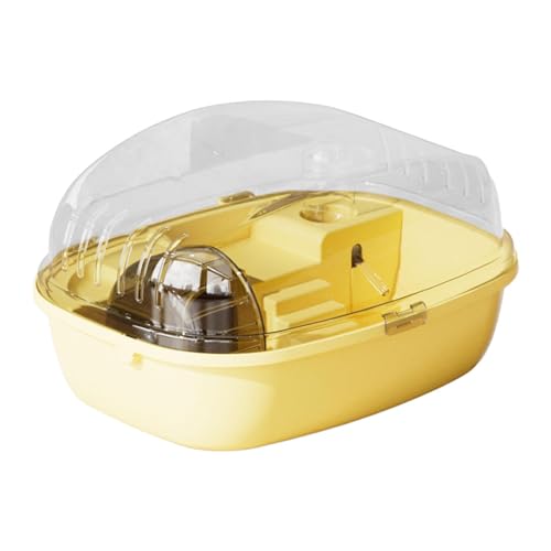 Folpus Habitat Großer Hamsterkäfig, Transparent, mit zu Öffnender Oberseite, Kleintierkäfighaus für Rennmäuse, Kleintiere, Kaninchen, Mäuse, Ratten, Gelb Folpus Habitat Großer Hamsterkäfig, Transparent, mit zu Öffnender Oberseite, Kleintierkäfighaus für Rennmäuse, Kleintiere, Kaninchen, Mäuse, Ratten, Gelb von Folpus