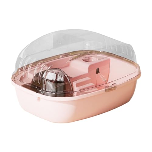 Folpus Habitat Großer Hamsterkäfig, Transparent, mit zu Öffnender Oberseite, Kleintierkäfighaus für Rennmäuse, Kleintiere, Kaninchen, Mäuse, Ratten, ROSA Folpus Habitat Großer Hamsterkäfig, Transparent, mit zu Öffnender Oberseite, Kleintierkäfighaus für Rennmäuse, Kleintiere, Kaninchen, Mäuse, Ratten, ROSA von Folpus
