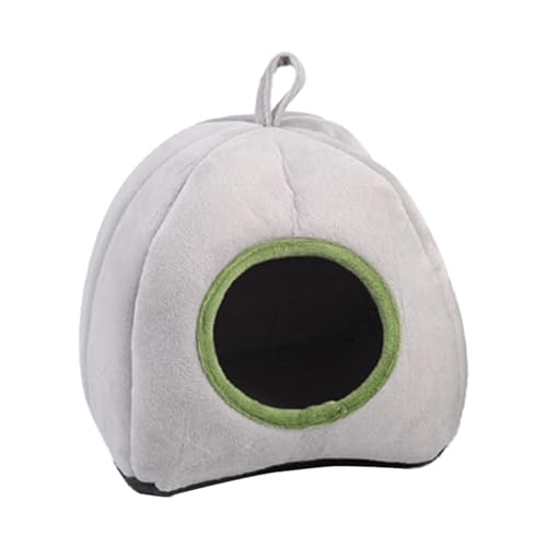 Folpus Halbgeschlossenes Hamsternest, Hamster-Winternest, Haustierversteck, waschbar, Chinchilla-Baumwollnester, Hamsterzelt, Igel, Hamster, Grau Folpus Halbgeschlossenes Hamsternest, Hamster-Winternest, Haustierversteck, waschbar, Chinchilla-Baumwollnester, Hamsterzelt, Igel, Hamster, Grau von Folpus