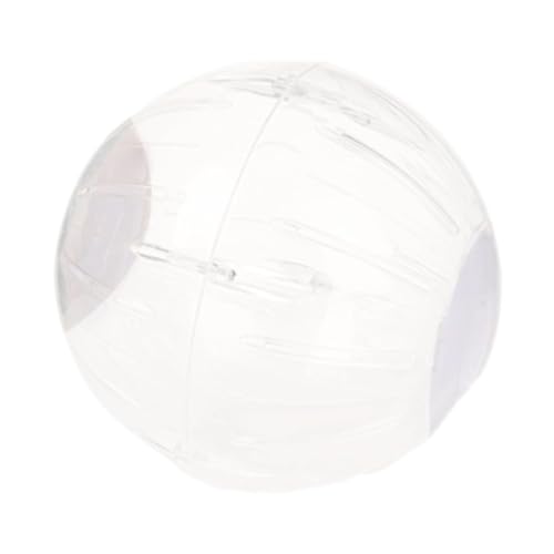 Folpus Hamster Ball Running Wheel 728 '', Spaß, Stille, transparente Sportball, Käfigzubehör, für kleine Haustiere Mäuse Hamster, Weiß Folpus Hamster Ball Running Wheel 728 '', Spaß, Stille, transparente Sportball, Käfigzubehör, für kleine Haustiere Mäuse Hamster, Weiß von Folpus