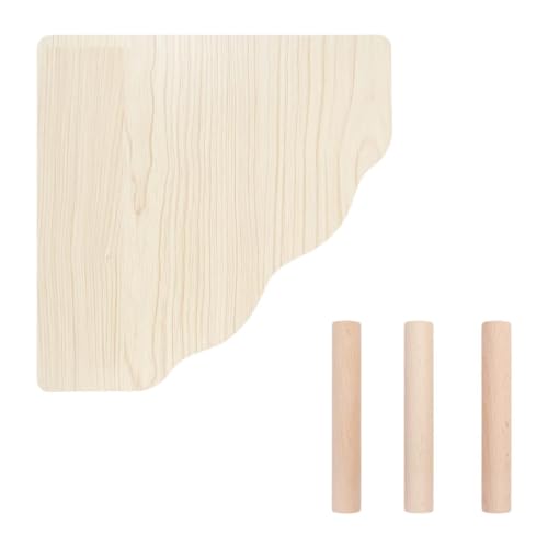 Folpus Hamster-Plattform, Käfig, Landschaftsbau, Basis, Hamster-Spielplatz mit Beinen für Kleintiere, Rennmaus Folpus Hamster-Plattform, Käfig, Landschaftsbau, Basis, Hamster-Spielplatz mit Beinen für Kleintiere, Rennmaus von Folpus