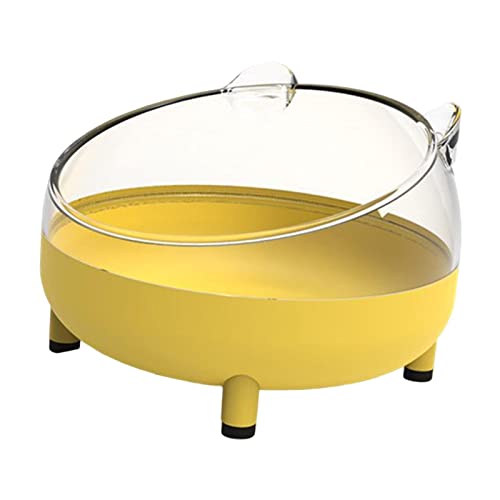 Folpus Hamster Sandbad Box Graben Sand Container Duschraum Abnehmbares Kleintier Badehaus für Mäuse, Frettchen, Kaninchen, Rennmäuse, GELB Folpus Hamster Sandbad Box Graben Sand Container Duschraum Abnehmbares Kleintier Badehaus für Mäuse, Frettchen, Kaninchen, Rennmäuse, GELB von Folpus