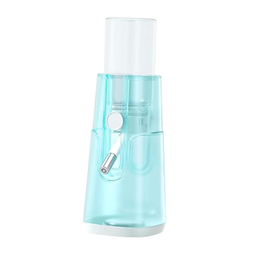 Folpus Hamster-Wasserflasche, Haustier-Wasserflasche, Dekoration, hygienischer Wasserkocher für Haustiere, kleine Haustiere, automatische Trinkflasche für, Blau von Folpus
