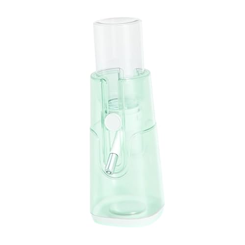 Folpus Hamster-Wasserflasche, Haustier-Wasserflasche, Dekoration, hygienischer Wasserkocher für Haustiere, kleine Haustiere, automatische Trinkflasche für, Grün von Folpus