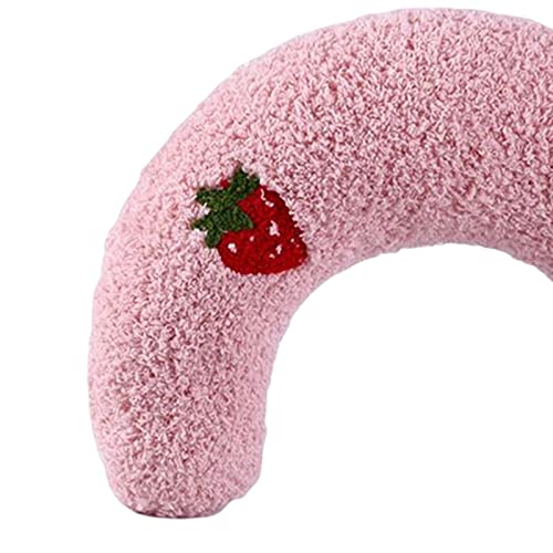 Folpus Haustier Nackenkissen, Bequemes Gefülltes Kissen, Interaktives Spielzeug, Kauspielzeug, Kuschel Plüsch Schlafkissen für Kätzchen, Welpen, e Hunde, Rosa Folpus Haustier Nackenkissen, Bequemes Gefülltes Kissen, Interaktives Spielzeug, Kauspielzeug, Kuschel Plüsch Schlafkissen für Kätzchen, Welpen, e Hunde, Rosa von Folpus