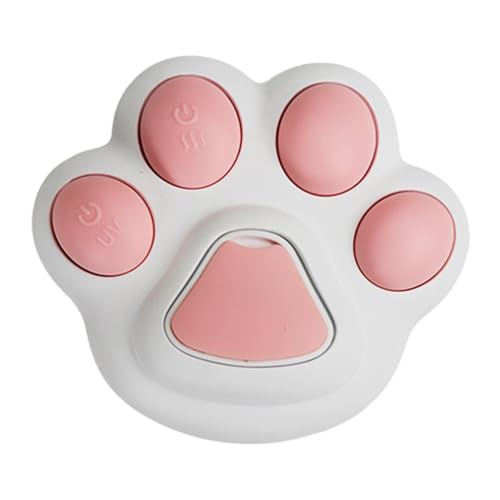 Folpus Haustier-Pflegebürsten-Werkzeug, Enthaarungsbürste, Hunde-Pflegebürste, Haustierbürste für mittelgroße Katzen, weiß und rosa von Folpus