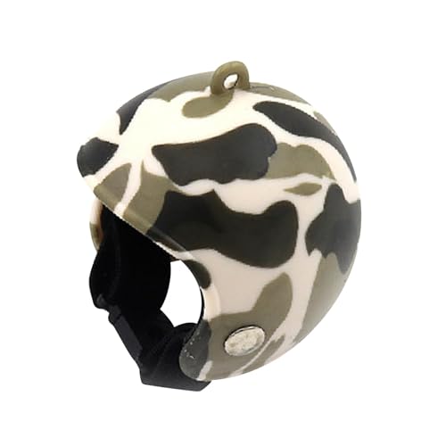 Folpus Hühnerhelm-Hartkappe, verstellbare, langlebige, Bequeme Kopfbedeckung, Haustier-Schutzhelm für Wandern, Ente, Vögel, Outdoor-Cosplay, Grün Folpus Hühnerhelm-Hartkappe, verstellbare, langlebige, Bequeme Kopfbedeckung, Haustier-Schutzhelm für Wandern, Ente, Vögel, Outdoor-Cosplay, Grün von Folpus