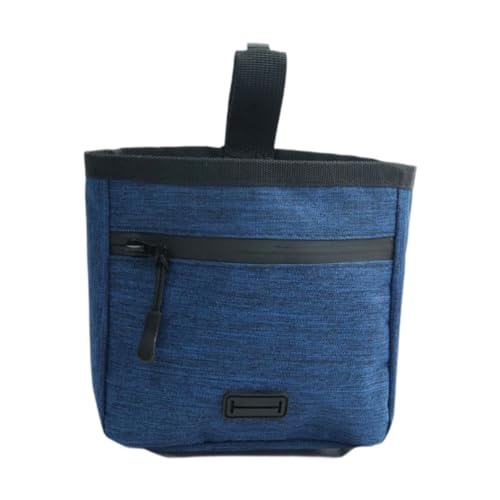 Folpus Hund behandeln Beutel Feed Snack Belohnung Hülle Kein verschüttetes Tierfutter Spielzeugbeutel Spender Hundetraining Tasche für den Außengebrauch, Blau Folpus Hund behandeln Beutel Feed Snack Belohnung Hülle Kein verschüttetes Tierfutter Spielzeugbeutel Spender Hundetraining Tasche für den Außengebrauch, Blau von Folpus
