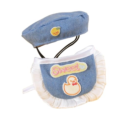 Folpus Hunde Katze Cowboy Kostüm Set Cowboy Hut mit Schal Geschenken Party liefert süße Haustierkleidung Hut Schal Set für Katzen, Hunde, Style D Folpus Hunde Katze Cowboy Kostüm Set Cowboy Hut mit Schal Geschenken Party liefert süße Haustierkleidung Hut Schal Set für Katzen, Hunde, Style D von Folpus