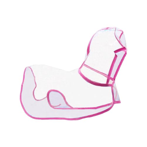 Folpus Hunde-Regenmantel mit Kapuze, Regenkleidung für Haustiere, extragroß, mit Kapuze, Regenjacke für Hunde, Regenponcho für Foto-Requisiten, Wandern von Folpus