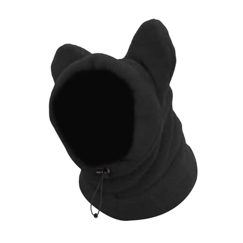 Folpus Hundehaube Wintermütze Ohrenschützer Kostüm Haustier Winterhaube Hüte Hundeohren Abdeckung für mittelgroße bis große Hunde Haustiere Welpen Camping, Schwarz XL Folpus Hundehaube Wintermütze Ohrenschützer Kostüm Haustier Winterhaube Hüte Hundeohren Abdeckung für mittelgroße bis große Hunde Haustiere Welpen Camping, Schwarz XL von Folpus