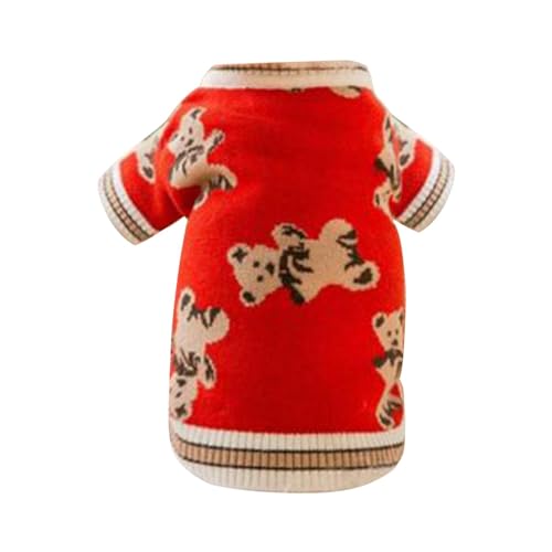 Folpus Hundepullover, Haustier-Strickkleidung, weich, für Jungen, Mädchen, Welpen, Katzen, Kleidung, Bequeme Strickjacke, Kleidung, Strick-Cardigan-Outfits Folpus Hundepullover, Haustier-Strickkleidung, weich, für Jungen, Mädchen, Welpen, Katzen, Kleidung, Bequeme Strickjacke, Kleidung, Strick-Cardigan-Outfits von Folpus
