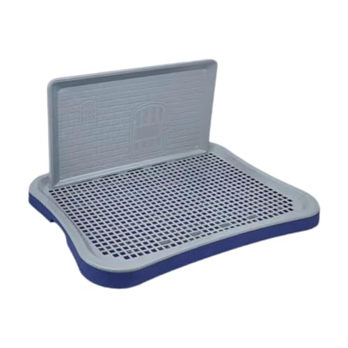 Folpus Hundetöpfchen, Halter für PIPI-Pads, Netzgitter, hält sauber, Haustier-Trainingstoilette, Hundetoilette für Hunde, Katzen, Kaninchen, Kätzchen, Welpen, Dunkelblau Grau Folpus Hundetöpfchen, Halter für PIPI-Pads, Netzgitter, hält sauber, Haustier-Trainingstoilette, Hundetoilette für Hunde, Katzen, Kaninchen, Kätzchen, Welpen, Dunkelblau Grau von Folpus