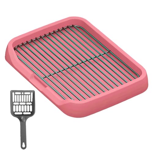 Folpus Hundetoiletten-Töpfchentrainer, Welpen-PIPI-Pad-Halter, Innen-Töpfchentablett für kleine, mittelgroße und große Hunde, ROSA Folpus Hundetoiletten-Töpfchentrainer, Welpen-PIPI-Pad-Halter, Innen-Töpfchentablett für kleine, mittelgroße und große Hunde, ROSA von Folpus