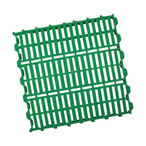 Folpus Kaninchenkäfig Mat Cage Ruhungsmatte Einfache Reinigung von Fäkalleckagen Füße Pads für Guinea -Katzen, Lücke 1.2 cm von Folpus