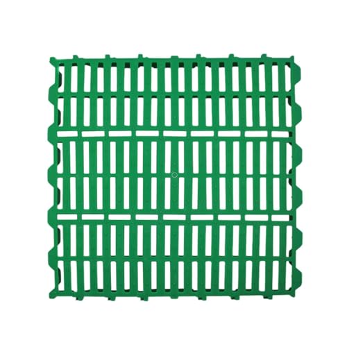 Folpus Kaninchenkäfig Mat Cage Ruhungsmatte Einfache Reinigung von Fäkalleckagen Füße Pads für Guinea -Katzen, Lücke 1.5 cm von Folpus