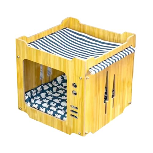 Folpus Katzenbett, Kratzhaus, Versteck, Aktivitätsspielzeug, Training für Haustiere, Geschenke, kleine und mittelgroße Katzen, Kätzchen, Katzen, Folpus Katzenbett, Kratzhaus, Versteck, Aktivitätsspielzeug, Training für Haustiere, Geschenke, kleine und mittelgroße Katzen, Kätzchen, Katzen, von Folpus