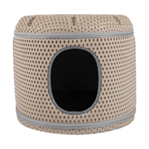 Folpus Katzenhaus, Katzenbett, halbgeschlossen, bequemes Katzenschlafbett, Hütte, Katzenversteck, Höhle, warmes Nest für Kätzchen, Haustierbedarf, Kaffeefarbe Folpus Katzenhaus, Katzenbett, halbgeschlossen, bequemes Katzenschlafbett, Hütte, Katzenversteck, Höhle, warmes Nest für Kätzchen, Haustierbedarf, Kaffeefarbe von Folpus