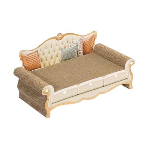 Folpus Katzenkratzbrett, Bett, Kätzchen, Schlafnest, Möbelschutz, stabile Wellpappe, Haustier-Lounge für Hauskatzen, Kätzchen-Ruhe, Style A Folpus Katzenkratzbrett, Bett, Kätzchen, Schlafnest, Möbelschutz, stabile Wellpappe, Haustier-Lounge für Hauskatzen, Kätzchen-Ruhe, Style A von Folpus