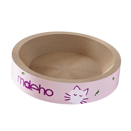 Folpus Katzenkratzbrett, Katzenkratzbrett, interaktives Spielspielzeug, Haustierbedarf, Katzenbett aus Karton für Hauskatzen, Schleifklauen, S Folpus Katzenkratzbrett, Katzenkratzbrett, interaktives Spielspielzeug, Haustierbedarf, Katzenbett aus Karton für Hauskatzen, Schleifklauen, S von Folpus