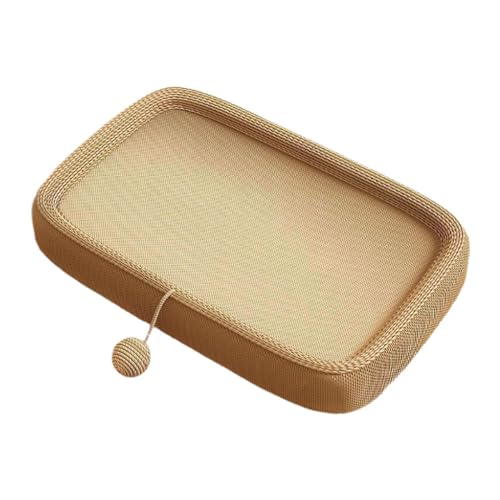 Folpus Katzenkratzbrett, Loungebett, Sofa-Möbelschutz, Spiel- und Kratzspielzeug mit interaktivem Spielball für Haustierbedarf, Kätzchen Folpus Katzenkratzbrett, Loungebett, Sofa-Möbelschutz, Spiel- und Kratzspielzeug mit interaktivem Spielball für Haustierbedarf, Kätzchen von Folpus