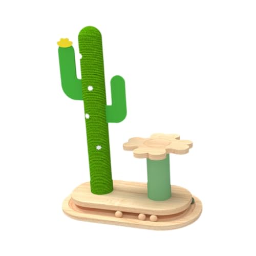 Folpus Katzenkratzspielzeug in Form von Schleifpfoten, Haustierspielzeug, Kratzbaum, Krallenkratzer für Kätzchen, Ruheübungen, Sitzstange für Hauskatzen, mit Blume Folpus Katzenkratzspielzeug in Form von Schleifpfoten, Haustierspielzeug, Kratzbaum, Krallenkratzer für Kätzchen, Ruheübungen, Sitzstange für Hauskatzen, mit Blume von Folpus