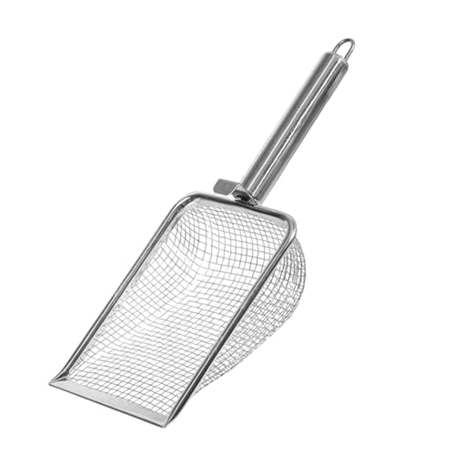 Folpus Katzenstreuschaufel, Katzenstreu-Netzreiniger, Reinigungswerkzeug, leicht zu reinigen, Siebnetzschaufel, Haustiersieb, 3.8 Mm Löcher Folpus Katzenstreuschaufel, Katzenstreu-Netzreiniger, Reinigungswerkzeug, leicht zu reinigen, Siebnetzschaufel, Haustiersieb, 3.8 Mm Löcher von Folpus