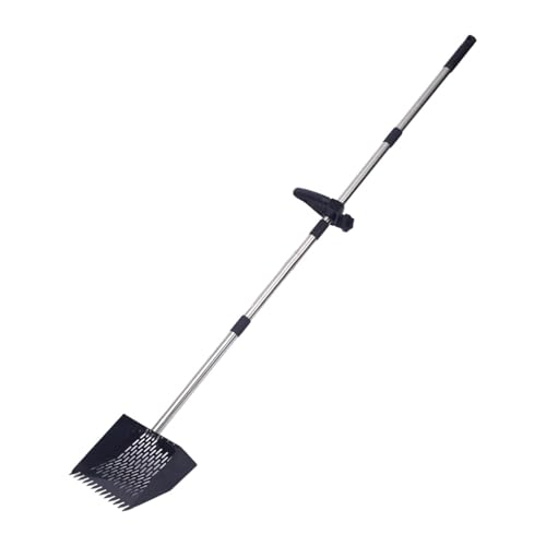 Folpus Katzenstreuschaufel, Siebschaufel, Siebwerkzeug, verstellbare Länge, für Gartenarbeit, Hühnerstall, Style B Folpus Katzenstreuschaufel, Siebschaufel, Siebwerkzeug, verstellbare Länge, für Gartenarbeit, Hühnerstall, Style B von Folpus