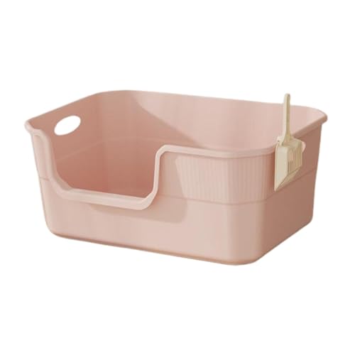 Folpus Katzentoilette, extra groß, leicht zu tragen, Bettpfanne, Kätzchentoilette, tragbare Katzentoilette, abgesenkte Vorderseite, für Haustiere, Folpus Katzentoilette, extra groß, leicht zu tragen, Bettpfanne, Kätzchentoilette, tragbare Katzentoilette, abgesenkte Vorderseite, für Haustiere, von Folpus