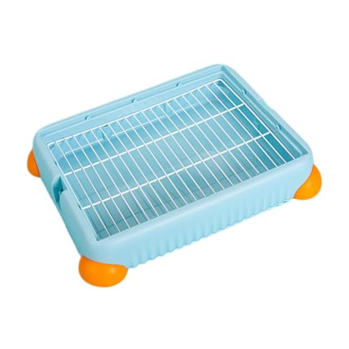 Folpus Katzentoilette für den Innenbereich, Katzentoilette für Kleintiere, Katzentoilette für Haustiere, Töpfchentraining, Welpen-PIPI-Pad-Halter für, S, Blau Folpus Katzentoilette für den Innenbereich, Katzentoilette für Kleintiere, Katzentoilette für Haustiere, Töpfchentraining, Welpen-PIPI-Pad-Halter für, S, Blau von Folpus