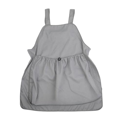 Folpus Katzentrageschürze, Kätzchen-Schlafsack, Schultertasche, hängende Brusttasche, Katzentragetasche für unterwegs, im Freien und drinnen, grau Folpus Katzentrageschürze, Kätzchen-Schlafsack, Schultertasche, hängende Brusttasche, Katzentragetasche für unterwegs, im Freien und drinnen, grau von Folpus